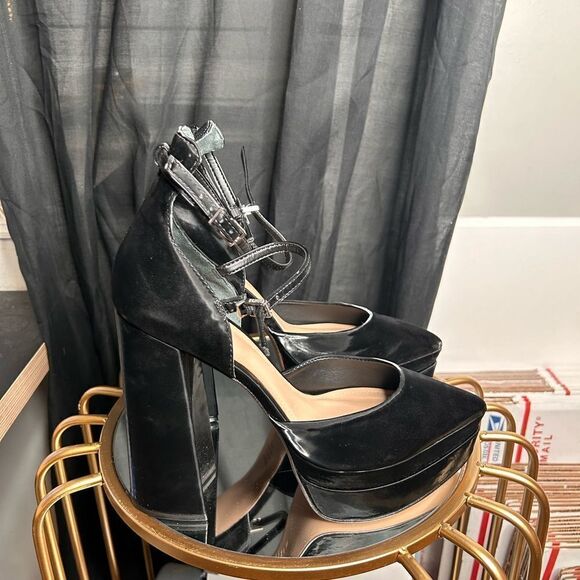 Schutz Elysee Ankle Strap Platform heels - Picture 2 of 6